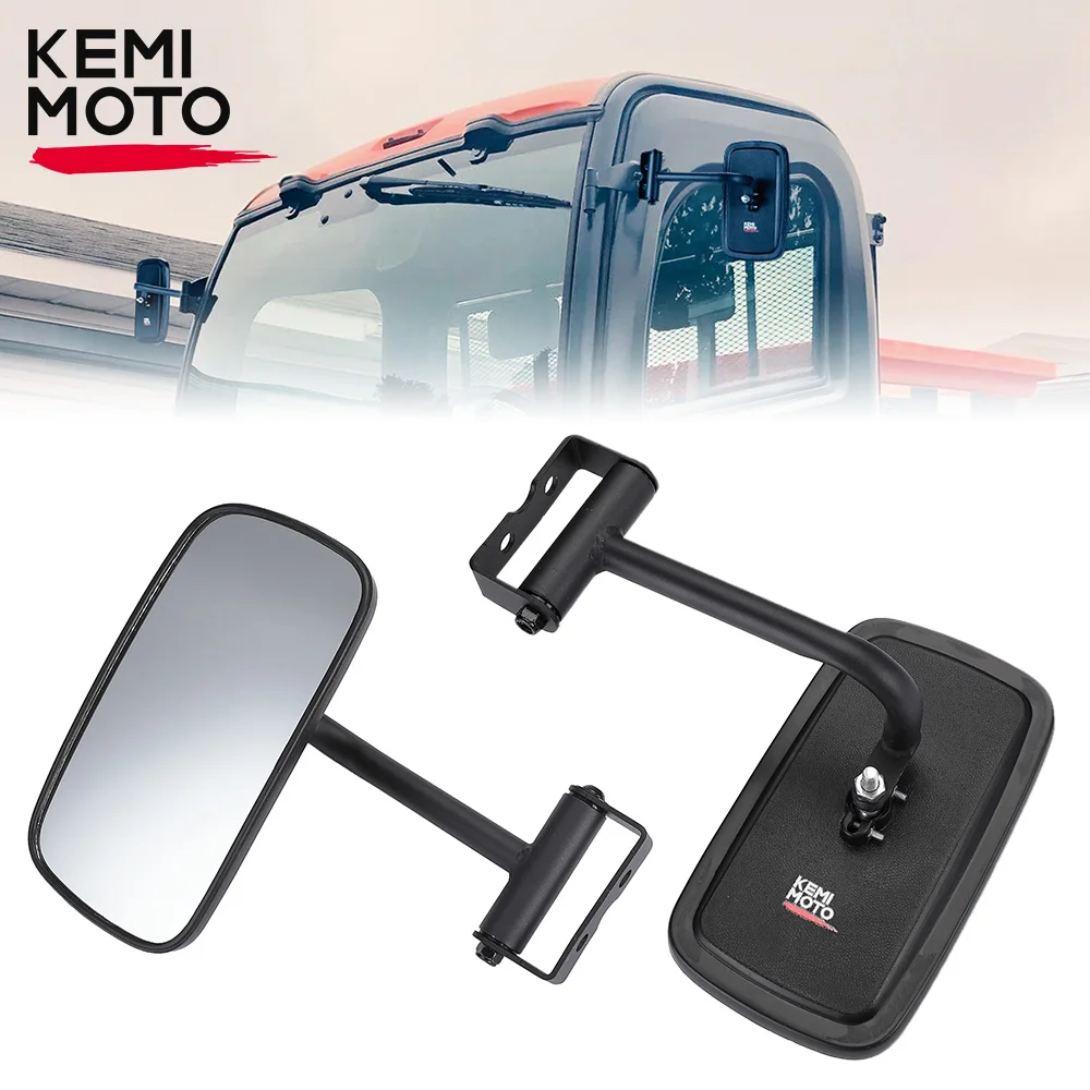 KEMIMOTO-UTV-2PCS-Rear-View-Side-Mirrors-Kit-77700-V5059-Compatible ...