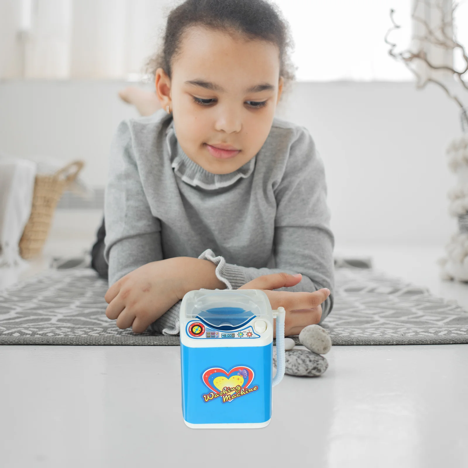 Simulation Washing Machine Clothes Machines Toy Funny Simulated Household Appliance Electric Child