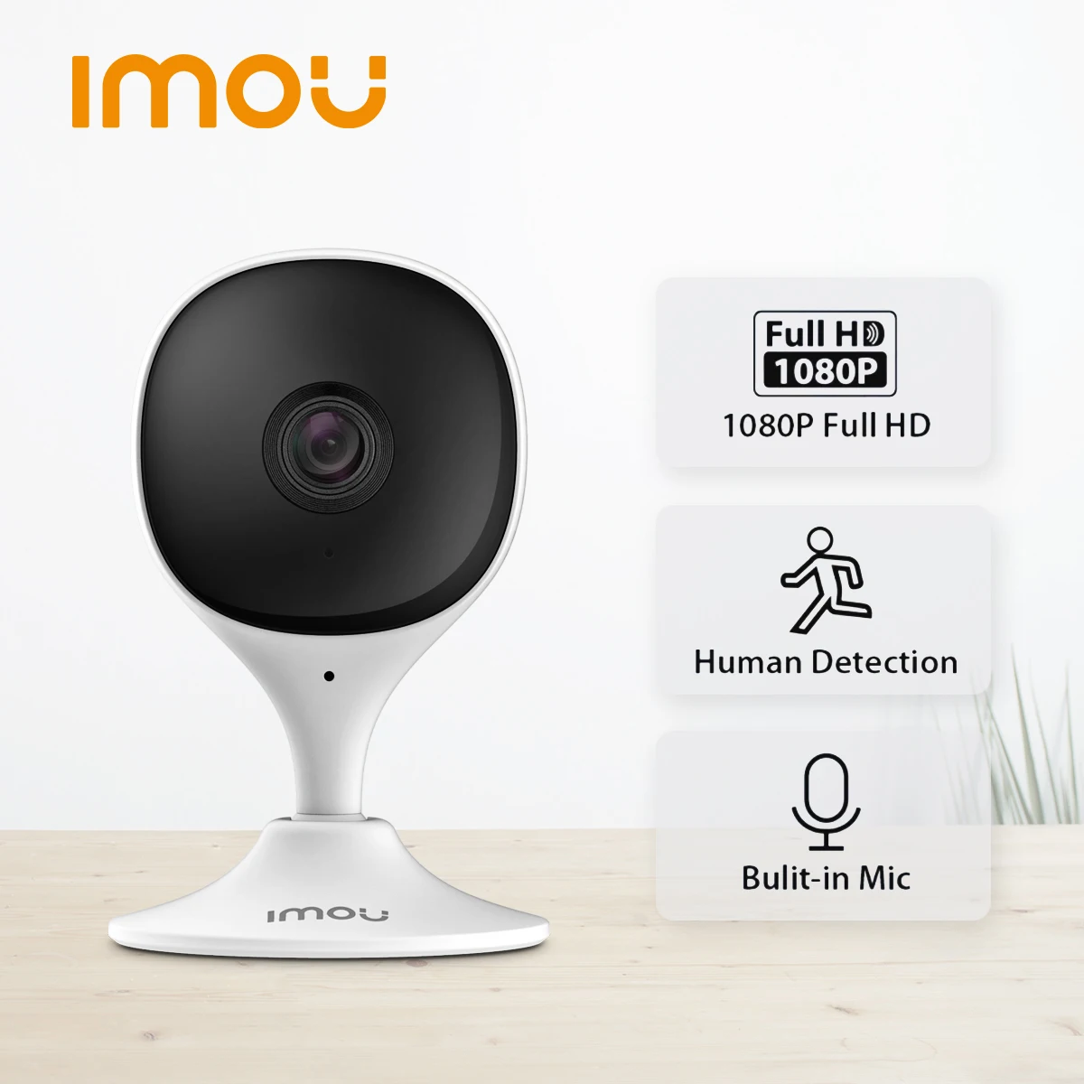 Dahua Imou Cue 2c 1080P IP Wifi Camera Baby Monitor Camera Human Detection H265 Compact Smart Night Vision Camera Indoor