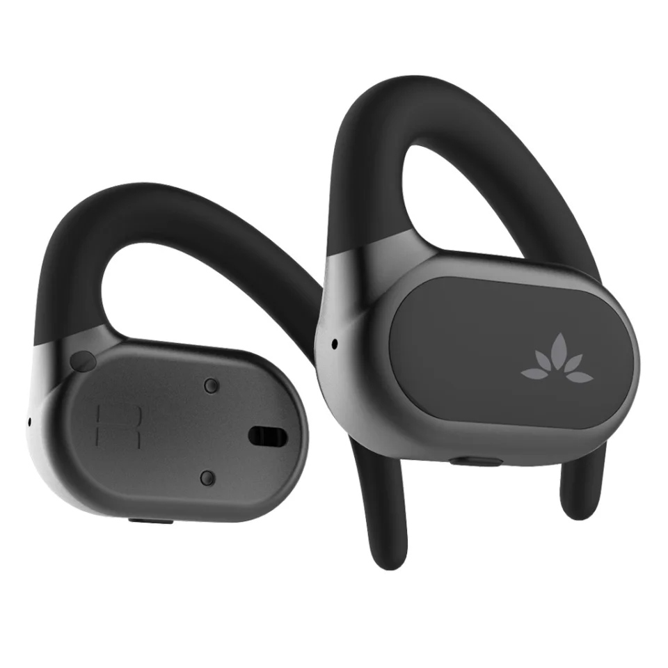 Avantree Breeze Open Ear Bluetooth 5.2 Headband Headphones with Ear Hooks, Over Ear Design, Wireless