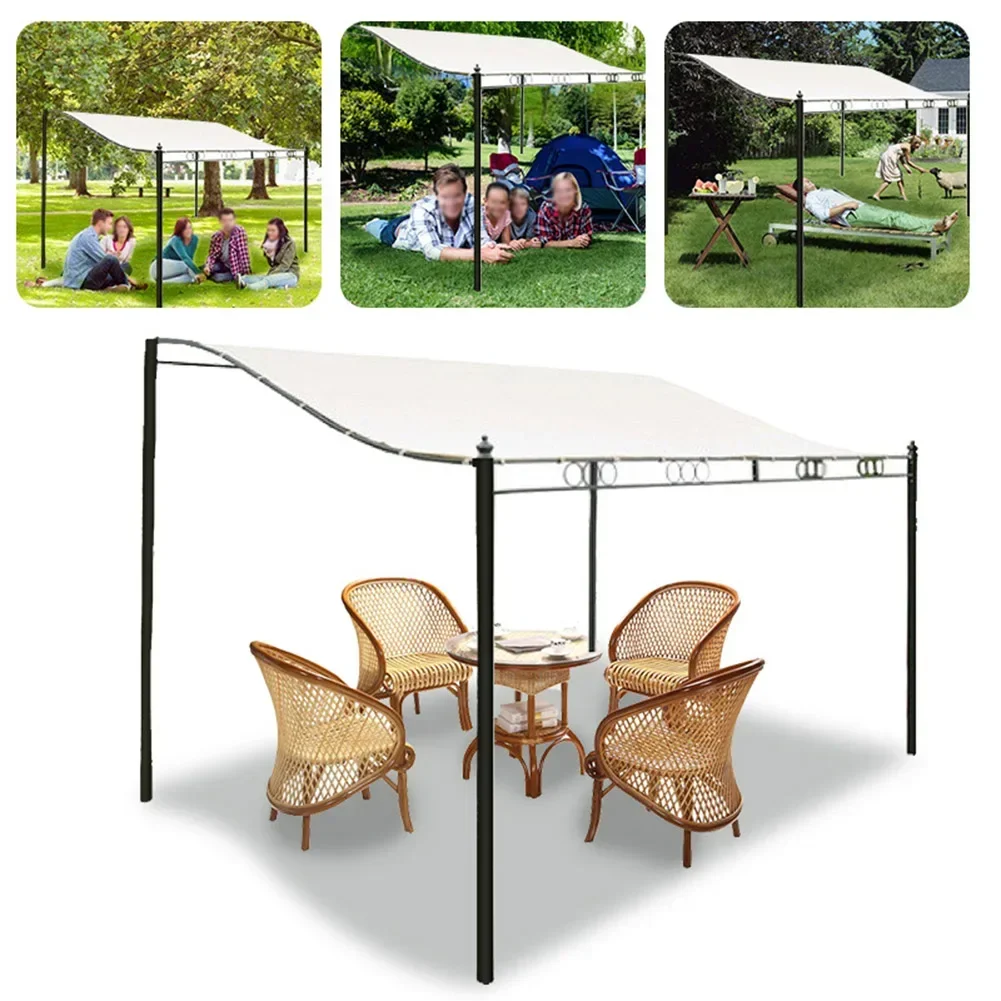 Sun Shelter Sunshade Protection Shade Sail Awning Camping Shade Cloth Canopy 300D Canopy Fabric Waterproof Canvas Tent