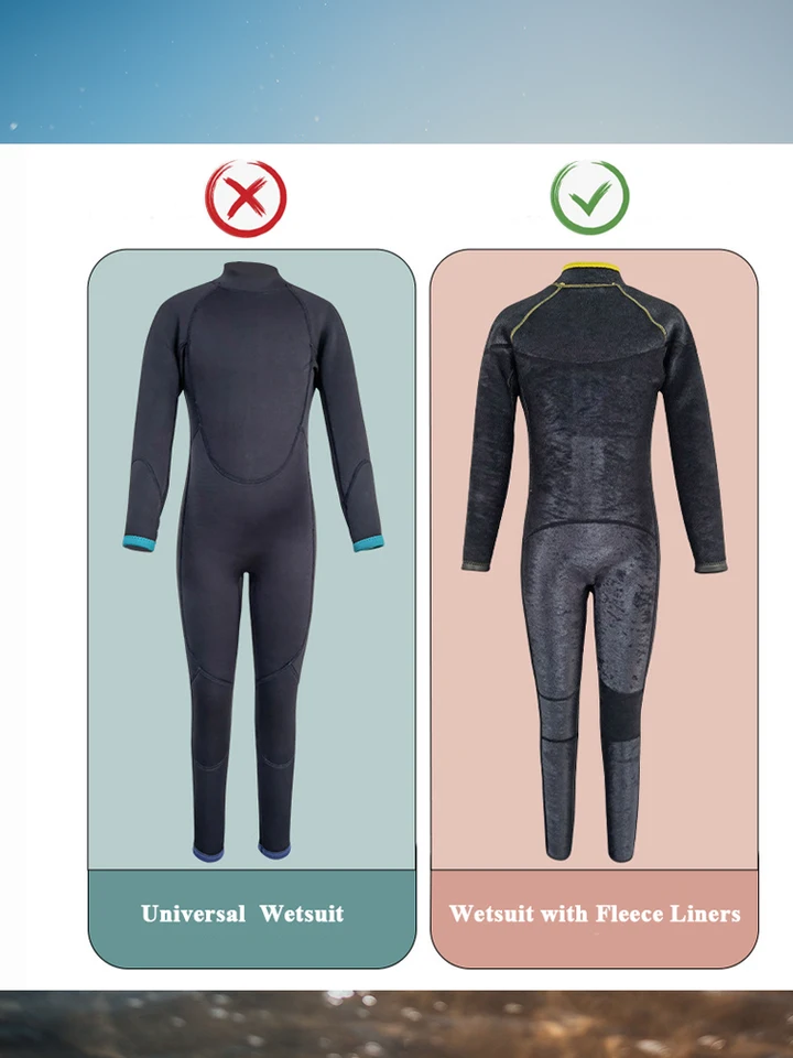 Muta Bambini FORMIZON 2.5mm - Neoprene Termico Per Nuoto, Surf, Snorkeling