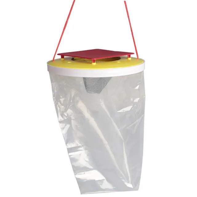 Légycsapda Eldobható Kültéri Nem Mérgező Légycsatag Kert Lógó Légy Fogó-Károsító Csapda Csalivel, Hogy Kiküszöbölje A Rovarokat - Image 5