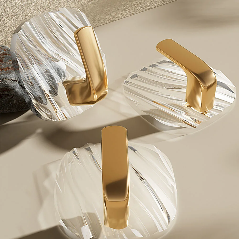 

Акриловые крючки для подвешивания, крючок на клейкой основе, держатель для ванной комнаты, Товары для ванной комнаты, для стен, домашние крючки с отверстиями