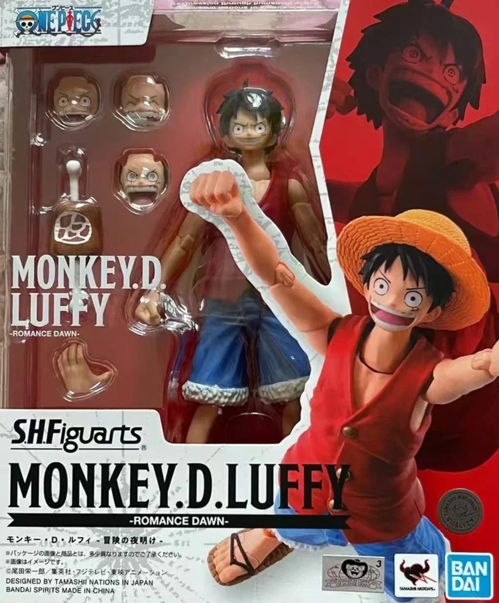 In Stock Bandai S.H.Figuarts SHF ONE PIECE MONKEY.D.LUFFY GEAR5 Model Kit Action Figures Model Toy Gift for Children