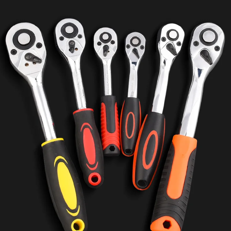 

Гаечный ключ с храповым механизмом, регулируемый, с 72 зубьями, быстросъемный, ручной инструмент для технического обслуживания