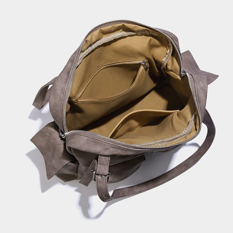 Moto & Biker Square Underarm Bags For Women Luxury Designer Handbags Purses 2025 New In Vintage Large Capacity Travel Shoulder 6