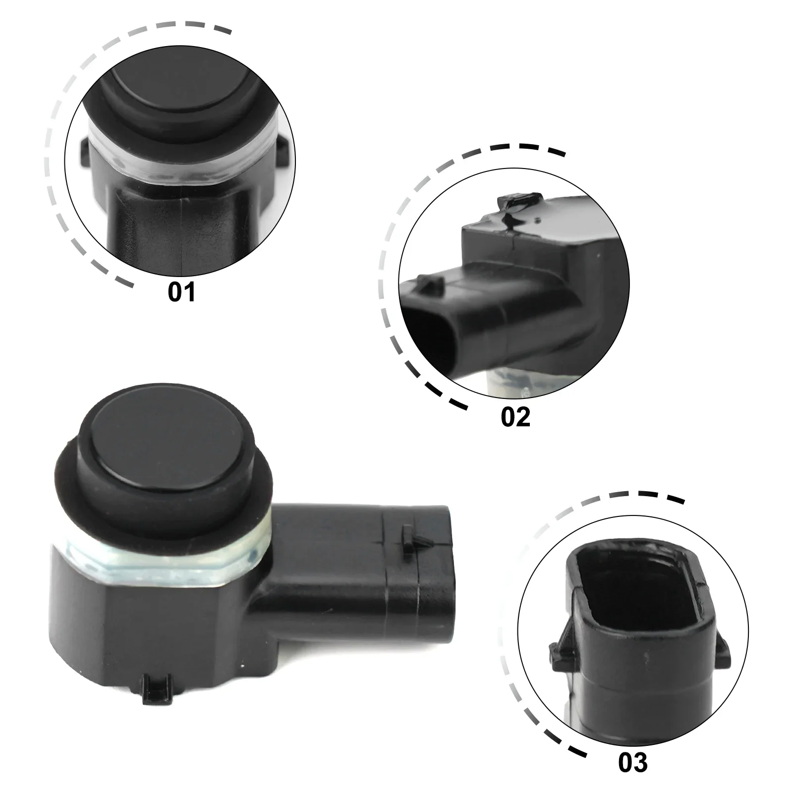 PDC 주차 보조 센서, 볼보 C30, C70, XC70, XC90, S60, S80, V70 용, 신뢰할 수 있는 PDC 센서, 예전보다 쉬운 주차