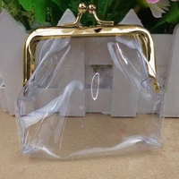 Mini Transparent Money Bags Bus Card Iron Mouth Clip Credit ID Card Small Wallet Card Holder Coin Purse Change Purse Dropship 1