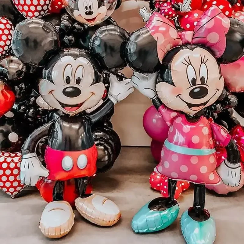 

Гигантский Воздушный Шар из фольги Disney, шары Микки Маус, Минни, день рождения, украшение для детей, дневной шар, детский мультяшный подарок