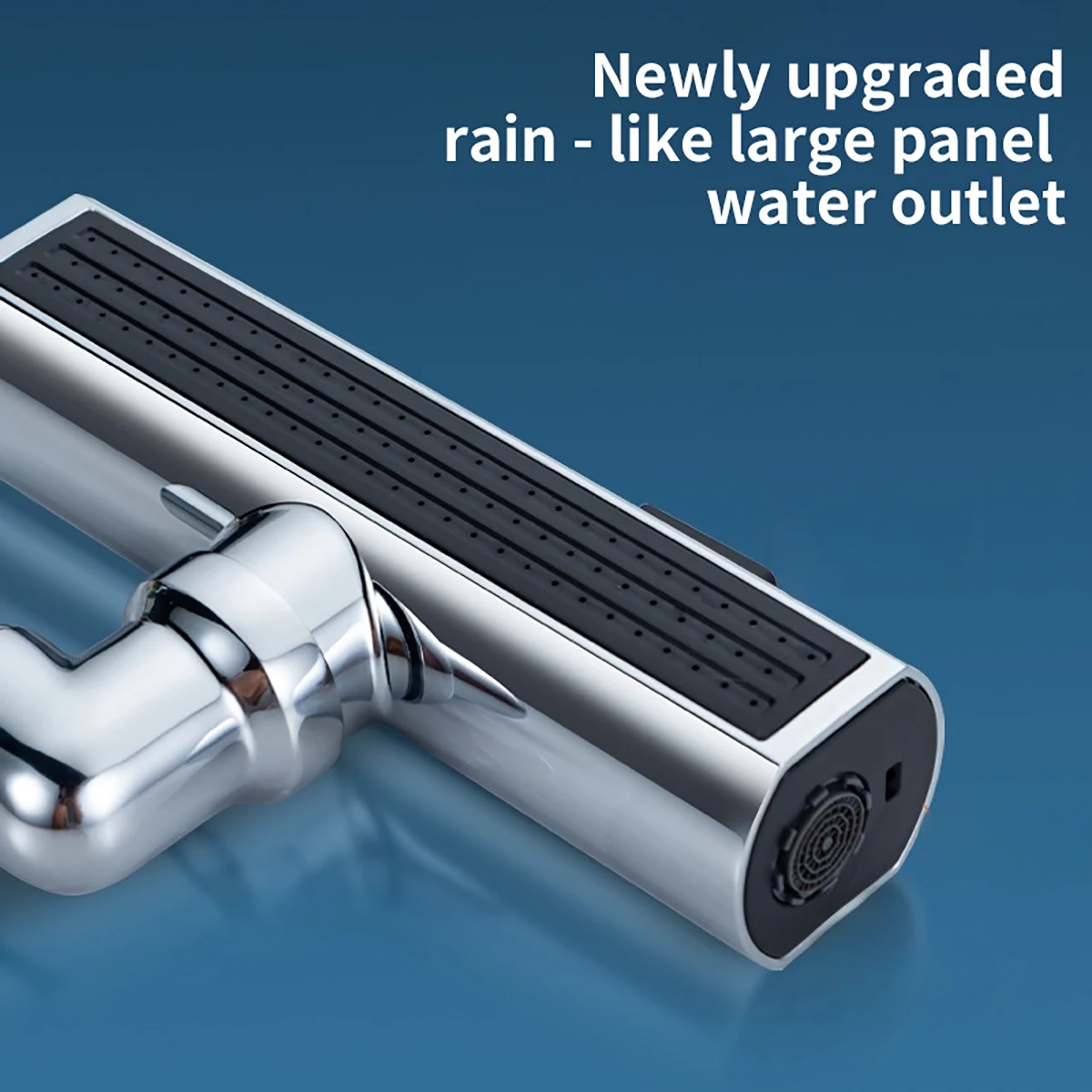 Premium Copper 360° Swivel Kitchen Faucet Head - 3 Modes (Bubble/Blade/Waterfall) Anti-Splash & High Pressure