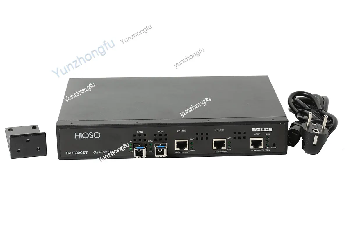 

2 порта Olt 1:128 Epon Gepon Fttx оптоволоконное оборудование Olt с 2 SFP модулями PX20 +++