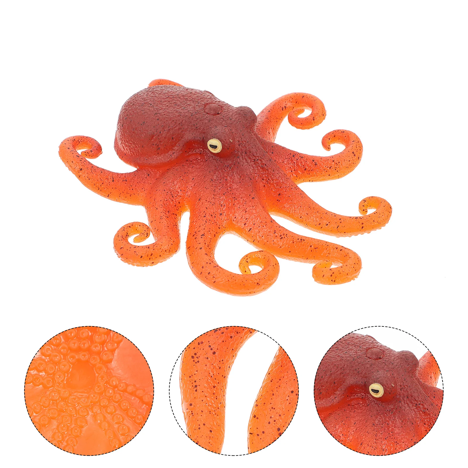 

Puffer Fish Model Toy Supple Octopus Child Bedroom Decor Plaything Realistic Decompression Animal Kids Simulation Mini Pinched