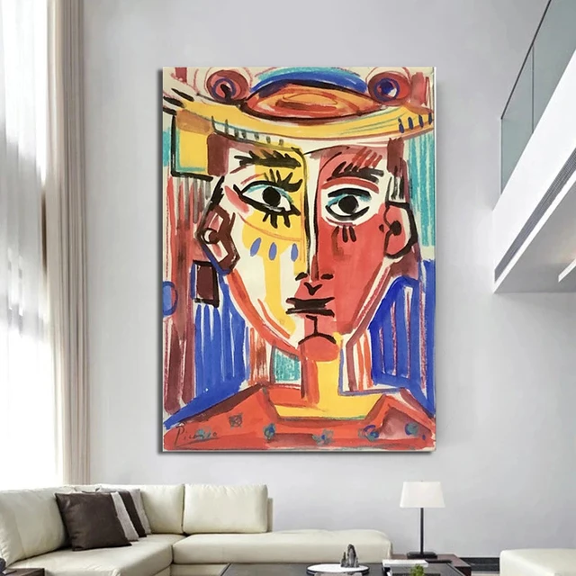 Abstract Wall Art Paintings by Pablo Picasso Printed on Canvas 4