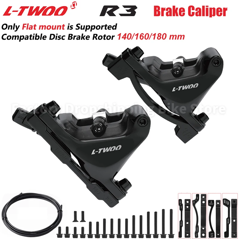Hydraulic Brakes For Ebike MTB Disc Brake Set, Left Front