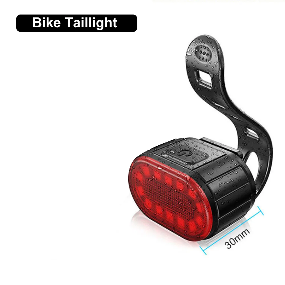 Bicycle Lights LED Bike Lamp USB Rechargeable Bicycle Front and Rear Light Front Lamp Taillight Cycling Lantern Bike Flashlight