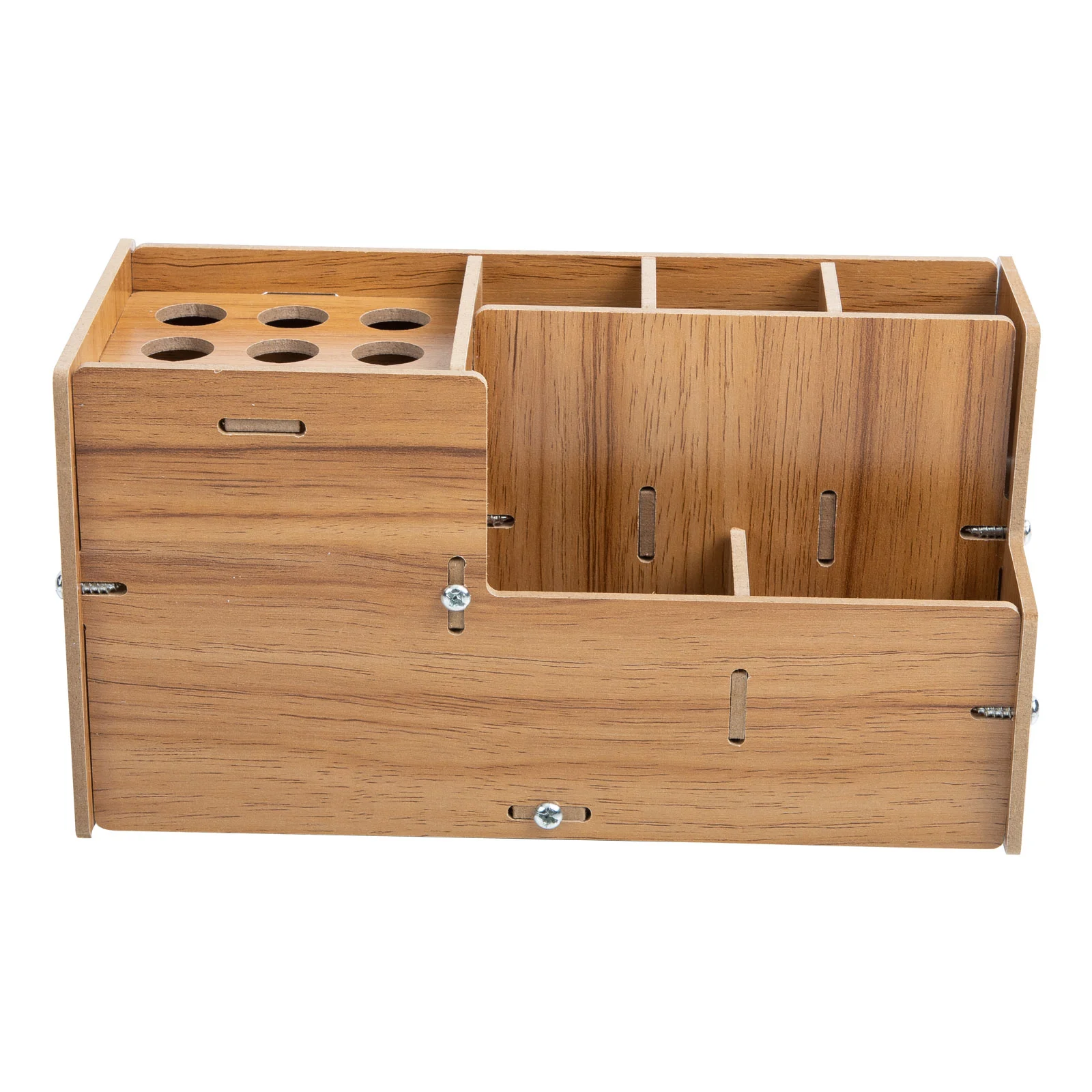 

Wood Multipurpose Hairstyling Hairstyling Comb Box Stand Scissor Rack Barbershop Scissors Scissor Holder