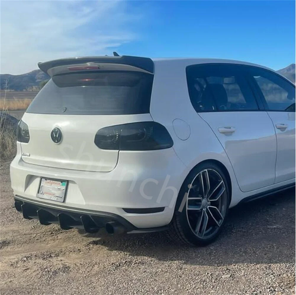 2008-2013 for Volkswagen VW Golf 6 MK6 GTI R Spoiler rear window roof spoiler VW Golf Rear Spoiler Wing (Only for GTI/R20)