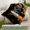 Printed Blanket Nash Fishing Logo Picnic Blankets Warm Blanket Soft and Comfortable Blanket Home Travel Birthday Gift 4