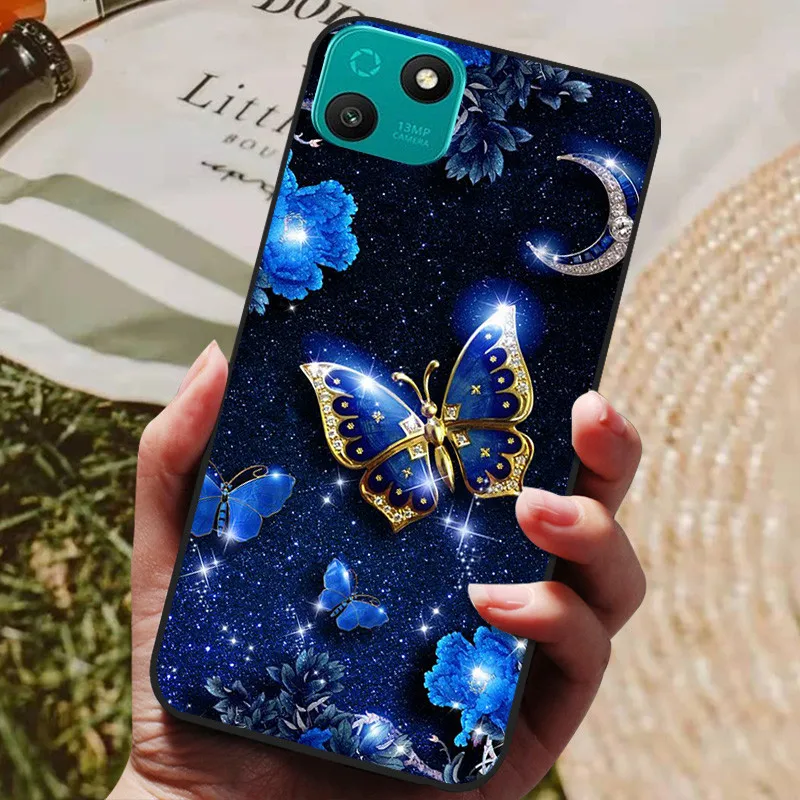 Shockproof Black Silicone TPU Phone Case Cover