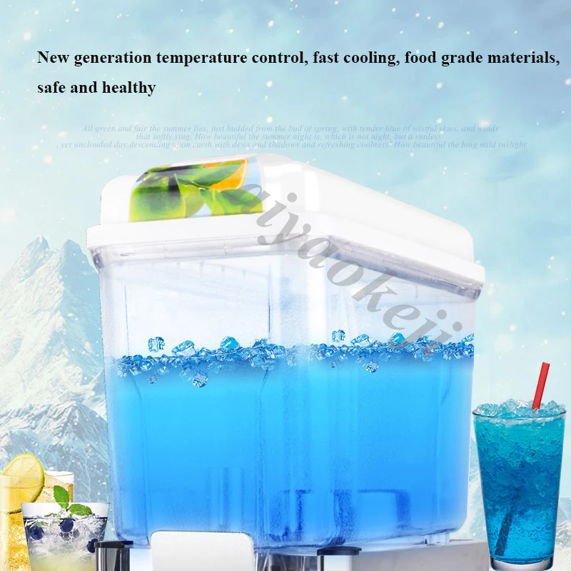 12L Beverage Dispenser Commercial Fruit Juice Beverage Machine Cold/Hot Drink Machine Buffet Juicer 5