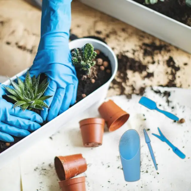 4 db Kerti Növényi Bányászat Migrációs Szerszámkészlet Palánták Ültetett Készletek Zamatos Szerszámok Az Üvegházhatású Óvodák Termesztéséhez - Image 5