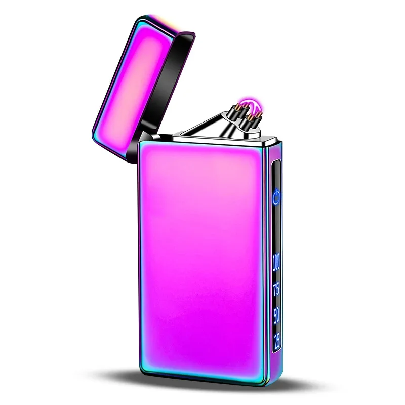 Golden Dragon Black Dragon Double Arc Plasma Windproof Flameless Lighter