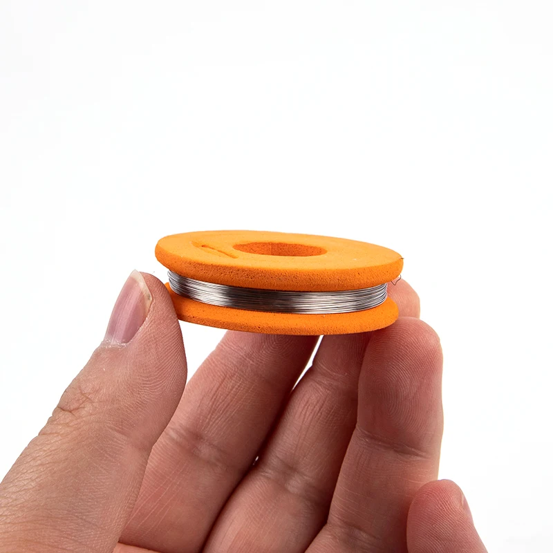 20M Cr20Ni80 Heating Wire 0.1-0.5mm Diameter Nichrome Wire Cutting Foam Resistance Wires Alloy Heating Yarn