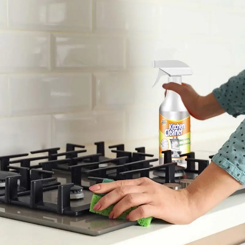 Kitchen Cleaner Spray Multipurpose Degreaser Foam Cleaning Spray Multi-Surface Cleaner Kitchen Grease 60ml