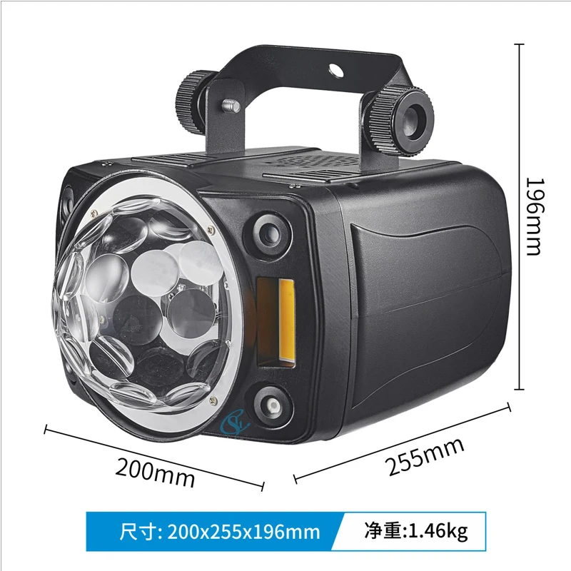 LED 120W Dj Disco Ball Lights Strobe Stage Colorful Lights With Red and Green La