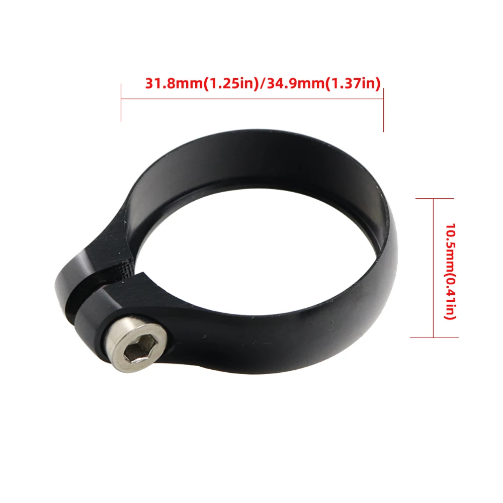Description Picture 4 of itemKOCEVLO MTB Bike Seat Post Clamp 9g Aluminum Alloy Ultralight Bicycle Lock Seat Clamp Titanium Screw Cycling Part Seatpost Clamp