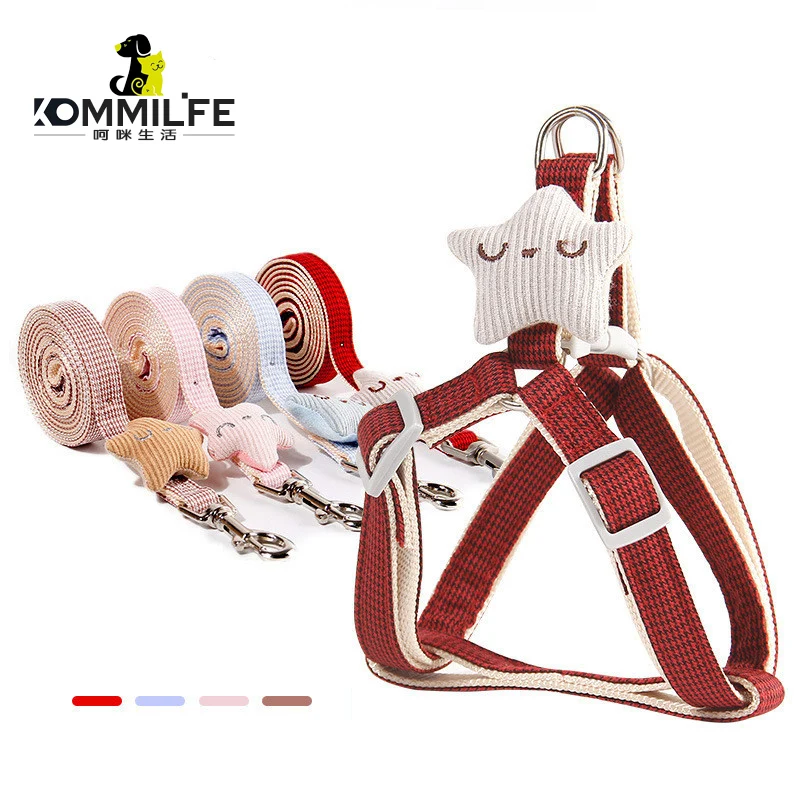 Harness Leash Set Small Dogs Cute Dog Harnesses Small Dogs Cute