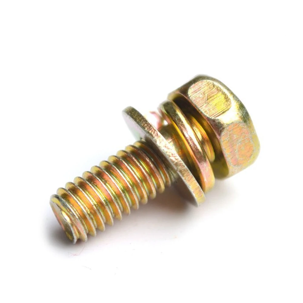 1 Set Motorcycle Scooter Dirt Bike Battery Terminal Nut and Bolt Screws M5x10mm for 4Ah 5Ah Universal Motorcycles Accessories