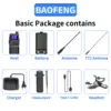 4PCS BAOFENG GM-5RH GMRS UV-5RH Walkie Talkie Wireless Copy Frequency Type-C Long Range 999CH NOAA Weather Receiver Ham Radio 6
