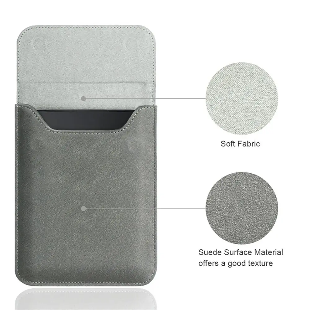 Premium PU Leather e-Reader Sleeve - 6.8 to 7 Inch Protection Case
