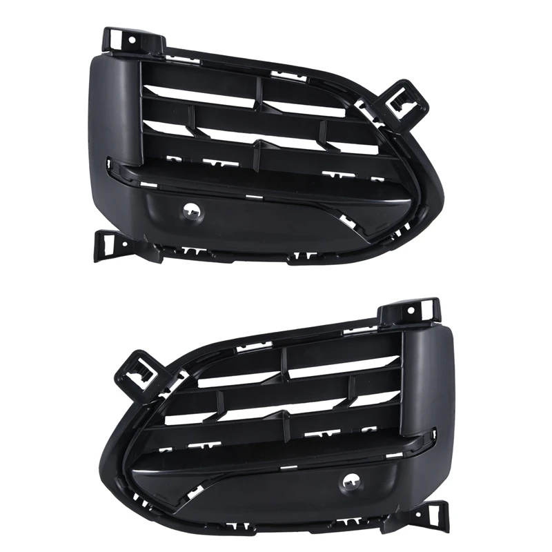 

1Pair Front Bumper Outer Grille Cover Replacement Parts Accessories Fit For BMW X6 F16 2015-2019 51117319777, 51117319778