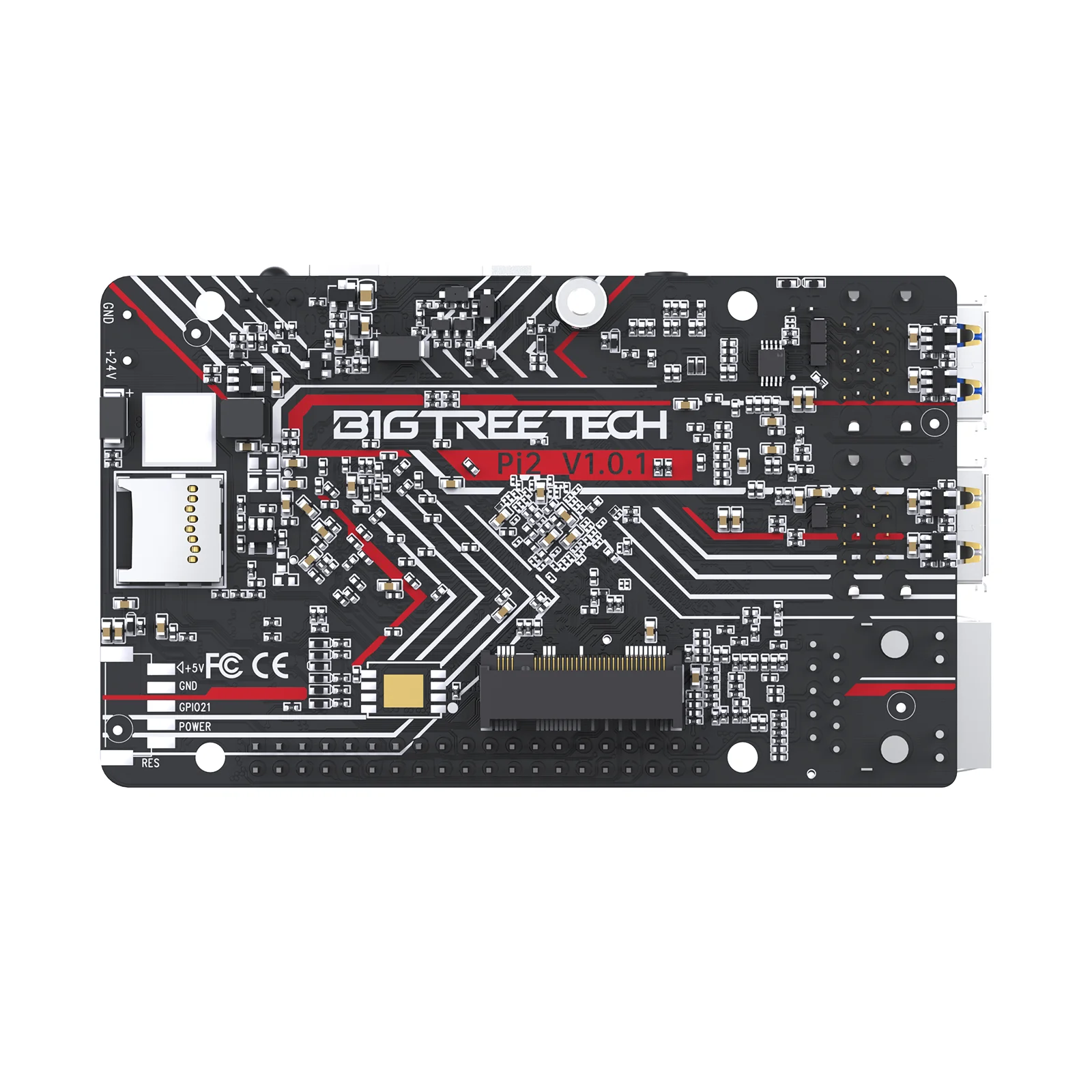 Bigtreetech btt pi 2 cb2 steuer karte rk3566 2gb lpddr4 32gb emmc csi dsi schnitts telle für klipper vs raspberry pi octopus pro