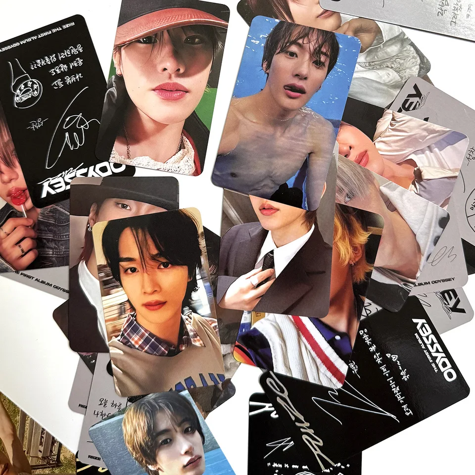 KPOP RIIZE The 1st New Album Card ODYSSEY Photocard Double-sided