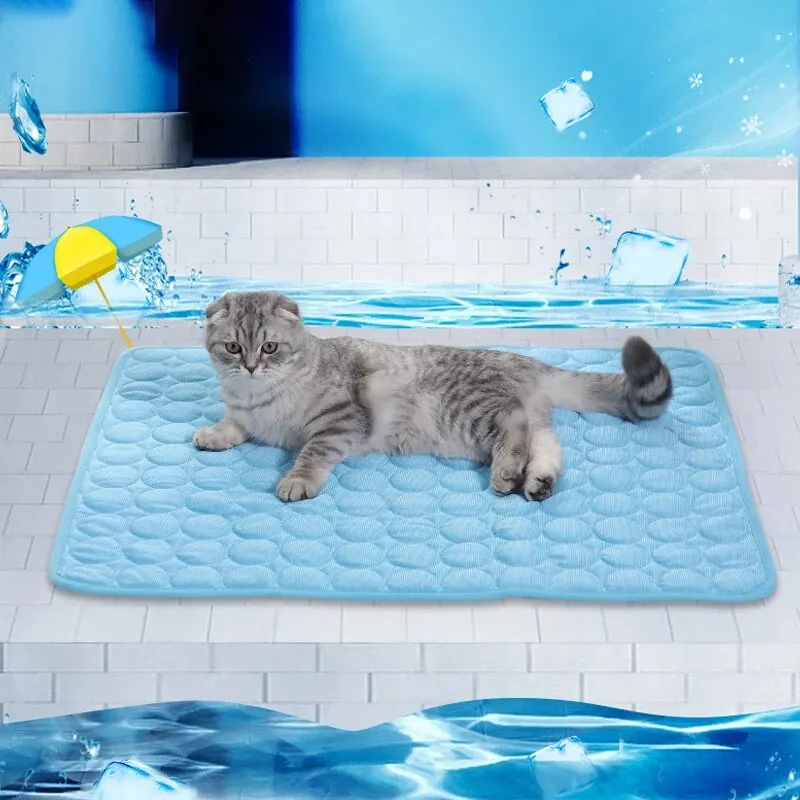 Pet Ice Mats Summer Cat Dog Sofa Nest Bed Cooling Sleeping Pad for Small Dogs Pets Durable Sofa Cooling Pad Blanket Pet Ice Mats Summer Cat Dog Sofa Nest Bed Cooling Sleeping Pad for Small Dogs Pets Durable Sofa Cooling Pad Blanket