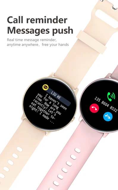 Smartwatch Reloj Inteligente S22T Ritmo Cardíaco Dama Compatible Android IOS