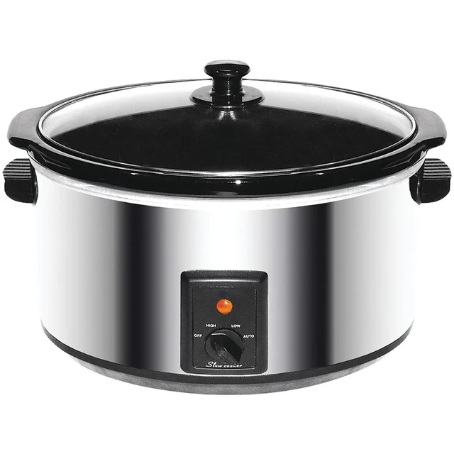 Brentwood 1.5 QT Slow Cooker in White