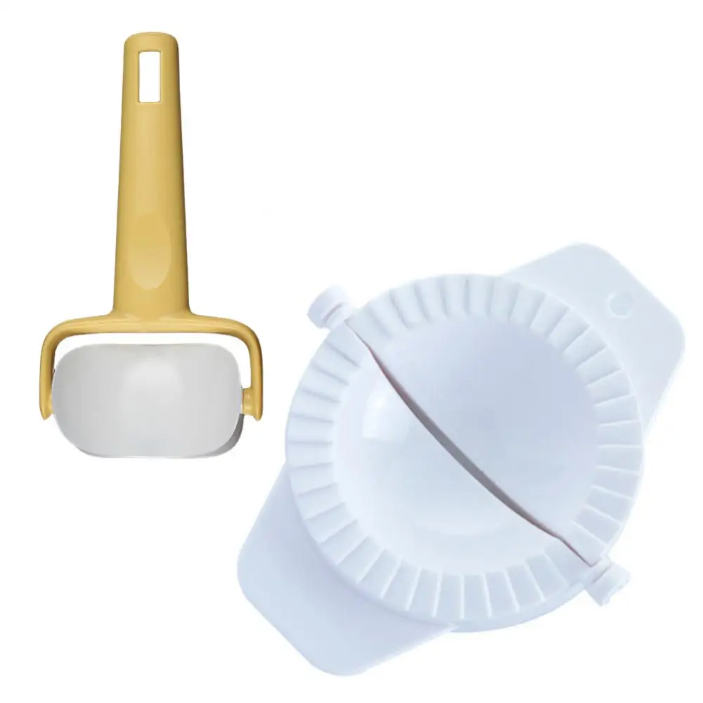

Durable Baking Skin Press Rest Assured Material Dumpling Bag Baking Tools Smooth Edge Stuffing Foot Cookie Mold Easy To Clean