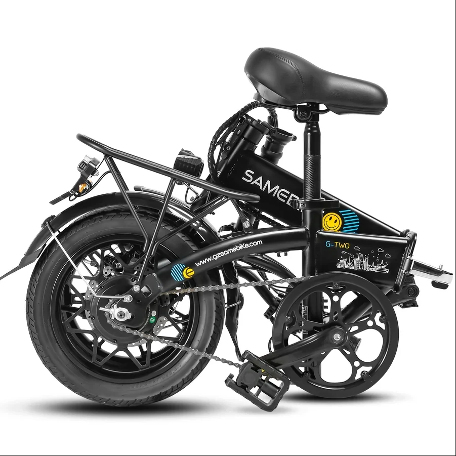 Samebike YINYU14 Folding Electric Bicycle 350W 36V 7.8Ah Lithium