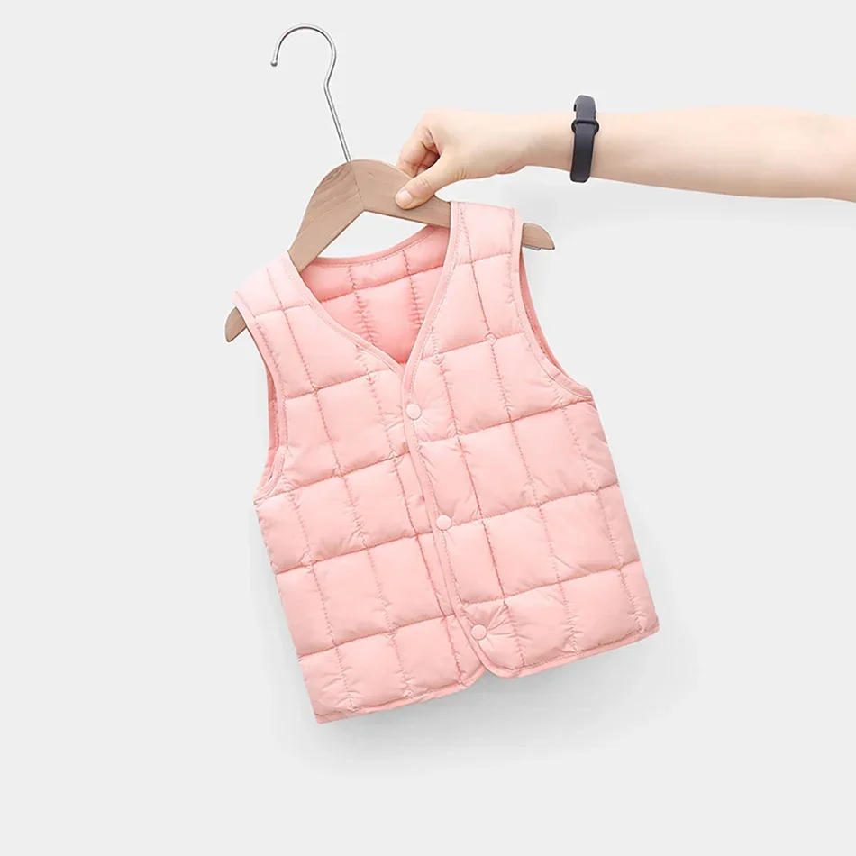 Children Vest Warm Autumn 1-8T Boys Girls