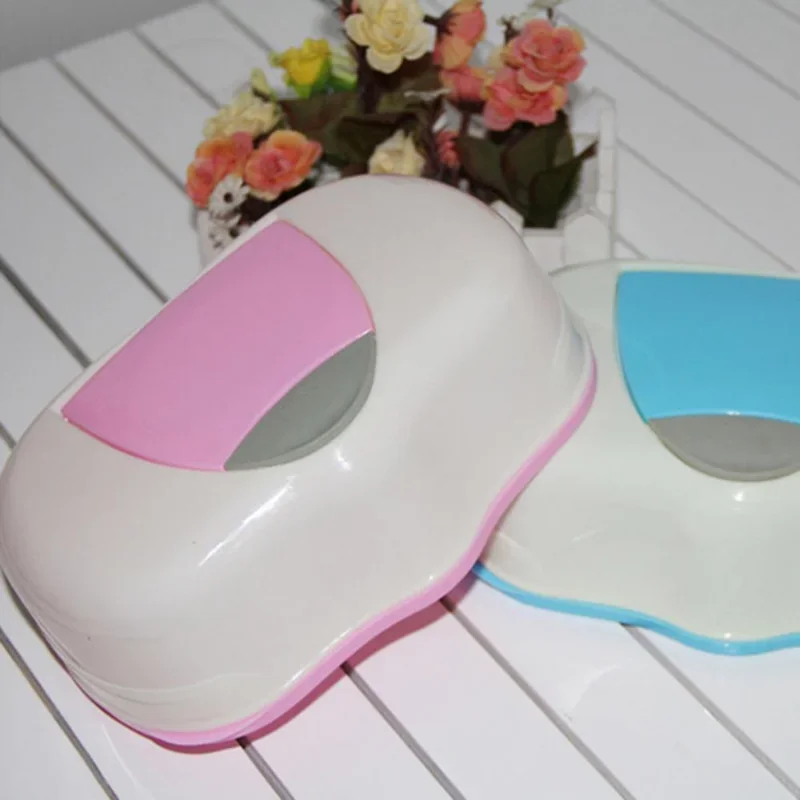 80 pumps Baby Wipes Dispenser Stain Resistant Dust-proof with Lid Non-Slip Wet Wipes Box Holder for Bedroom 4