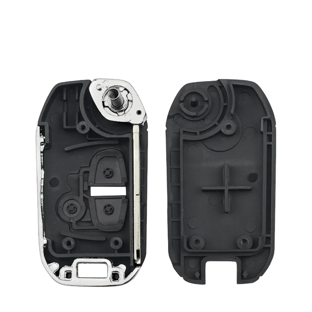 Modified Car Key Case For Mitsubishi New ASX GRANDIS Outlander LANCER-EX Right Blade 2 Button Folding Housing Case Fob KEYYOU