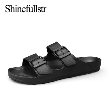 Slippers soft adjustable summer for men Slippers flat EVA Slippers non-slip light Size 34-47 48 49 Dropshipping 1