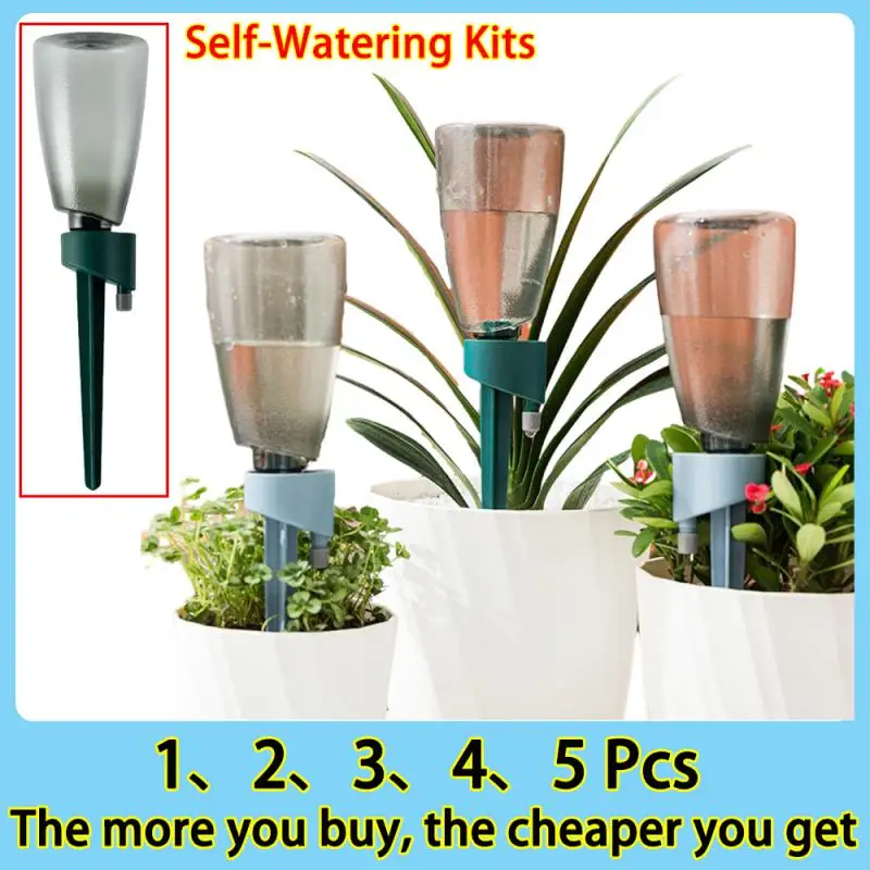 

Self-Watering Kits Plant Watering Drip Irrigation Automatic Waterers Plug-in Flowerpots Auto Water Dripper Device Indoor Flower