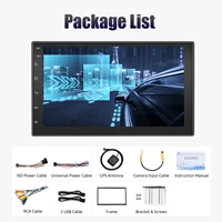 7" Double 2 DIN Android 14 CarPlay Car Stereo Multimedia Video Player GPS Navigation Wifi FM/RDS Bluetooth Multimedia Fit Nissan - Image 6