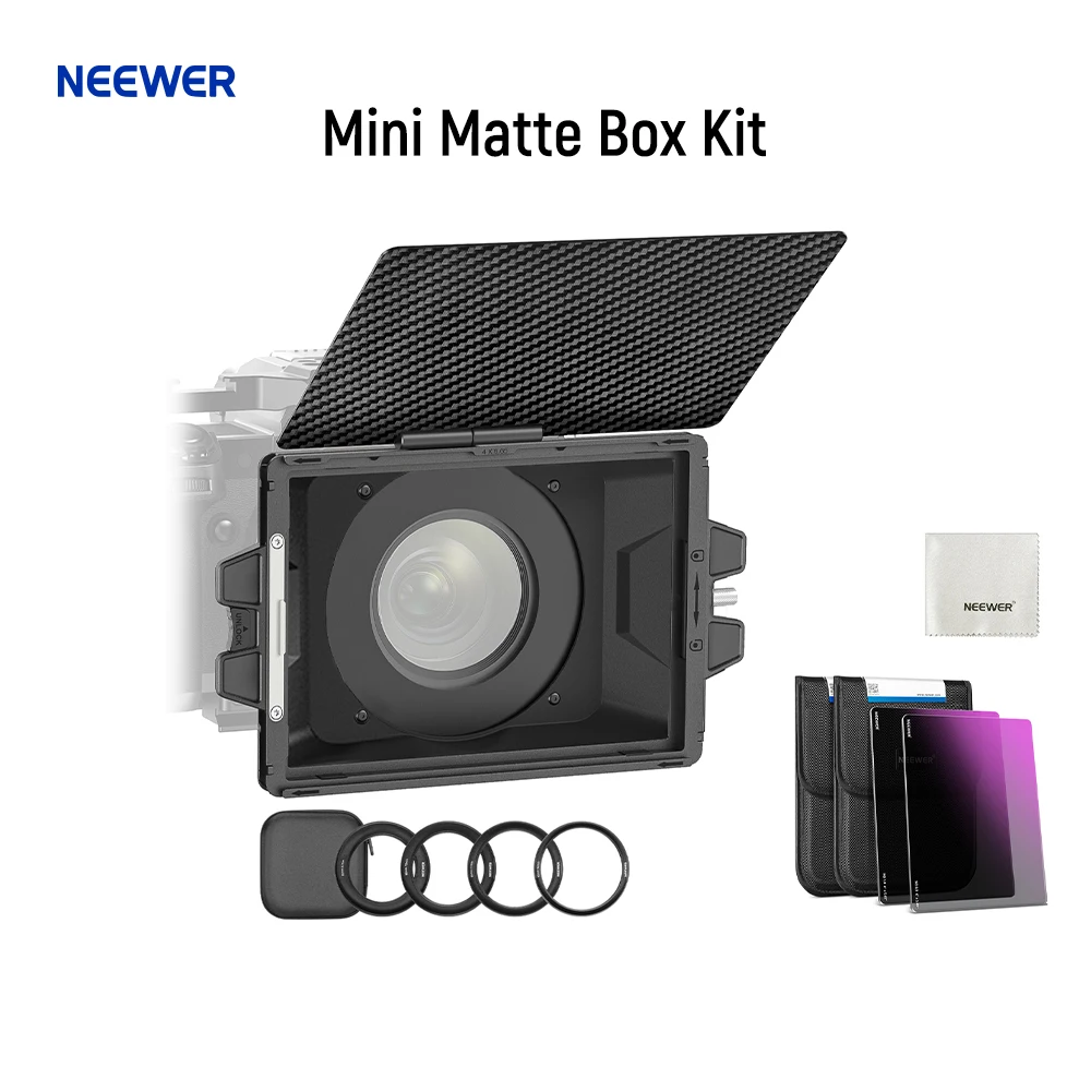 Neewer マットボックスセット Amazon.com : NEEWER Mini Matte Box with a 4